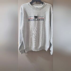 ESY SURF CO. Gray Highlands Sweat Shirt.